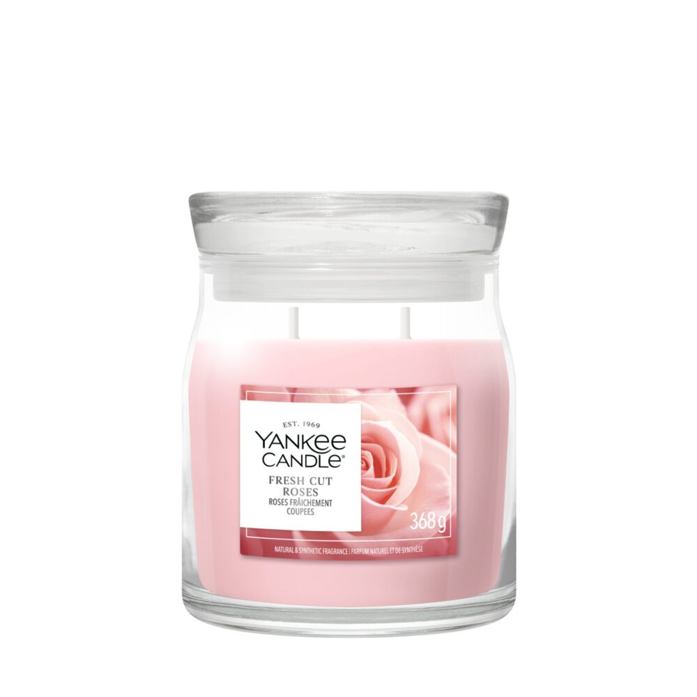 Fresh Cut Roses - Signature Medium Jar
