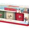 Yankee Candle julerbjudande: tre dofter av Balsam, Kaka och Kanel i presentförpackning.