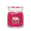 Röd Yankee Candle Santa on Skis doftljus i glasburk, 368g.